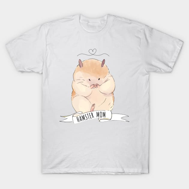 Hamster Mother T-Shirt by Little Designer